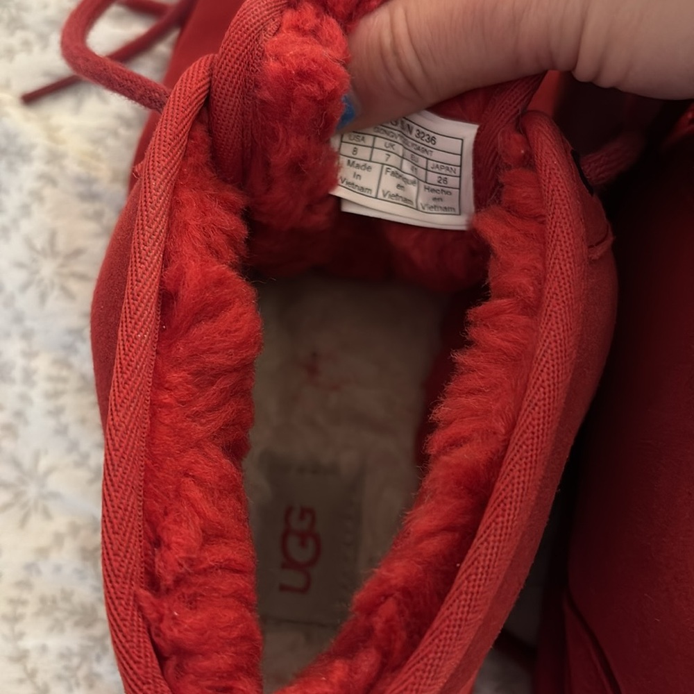 Red Ugg Booties - image 7